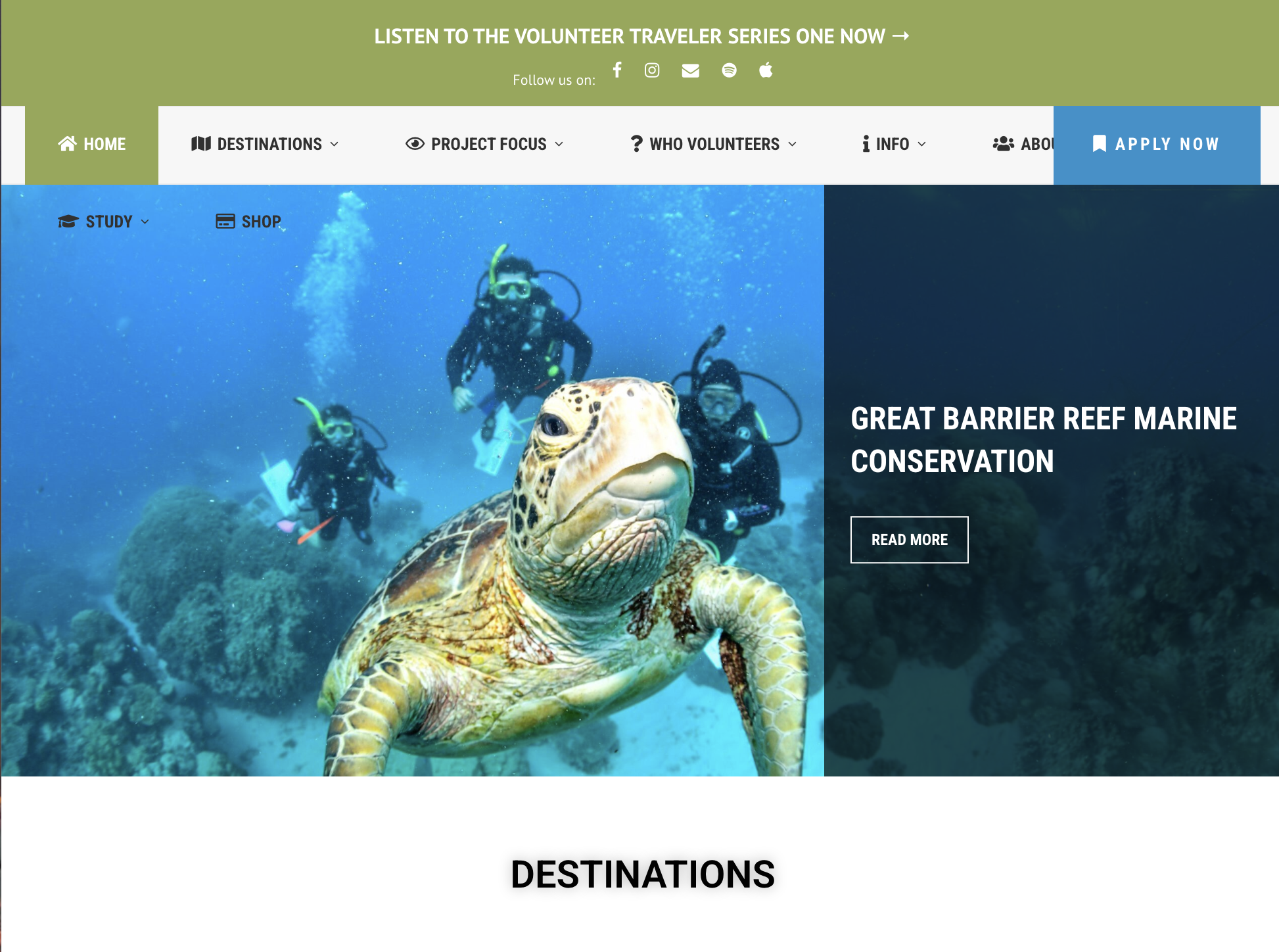 Oceans2Earth website