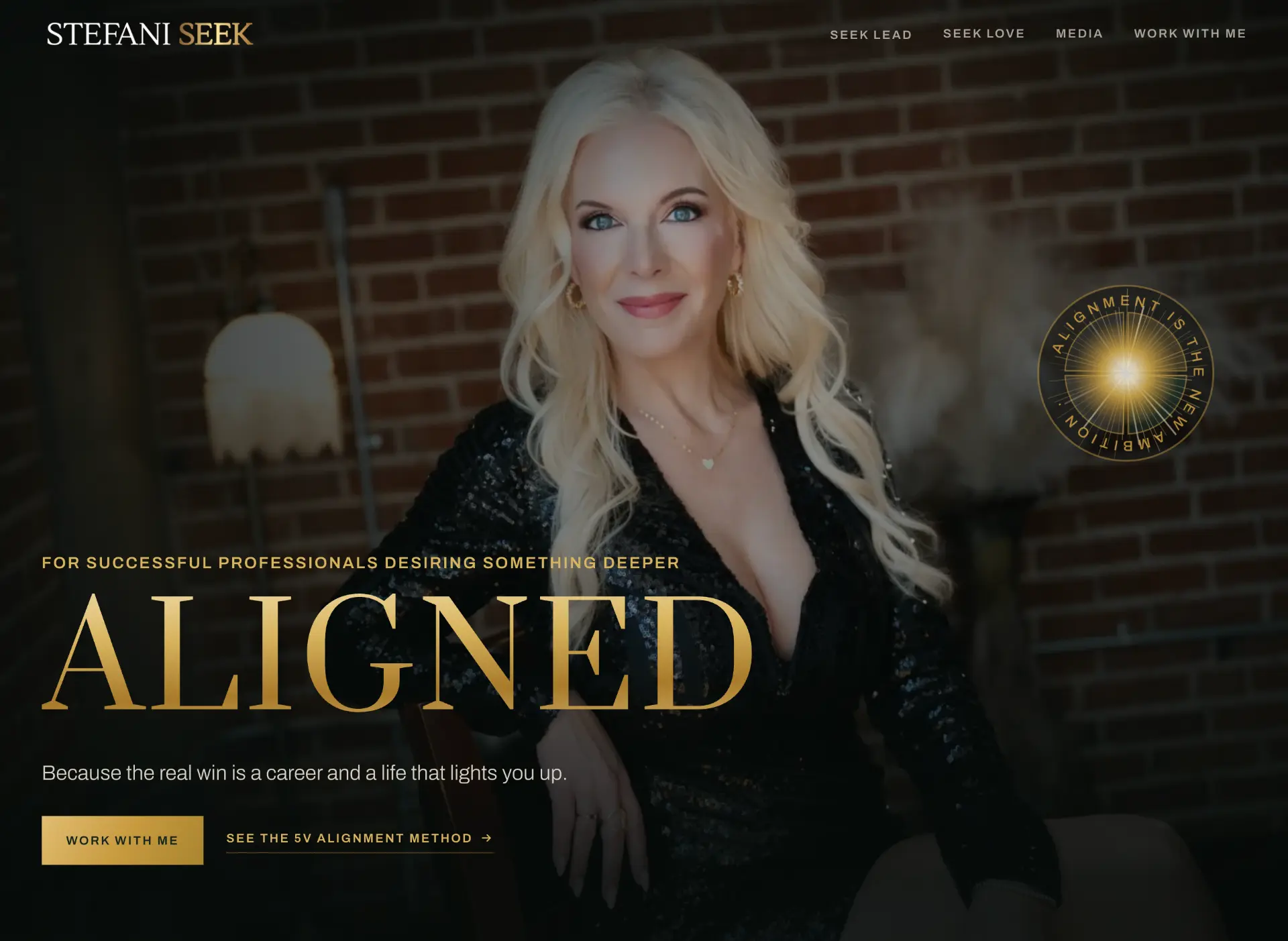 Stefani Seek website